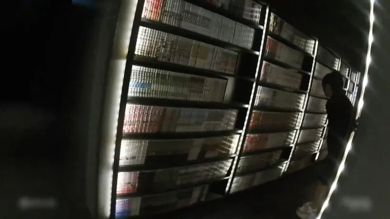 ネカフェスタッフの深夜の楽しみ　～美形お姉さんの慣れ過ぎたテコキ～