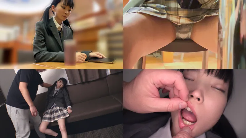 緊張で震える、真面目なクラス委員長　子宮陥落マーキング