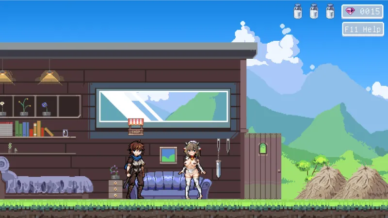 牛娘ミルフィの淫欲トラップ調教～触手×媚薬×拘束で絶頂搾り！～