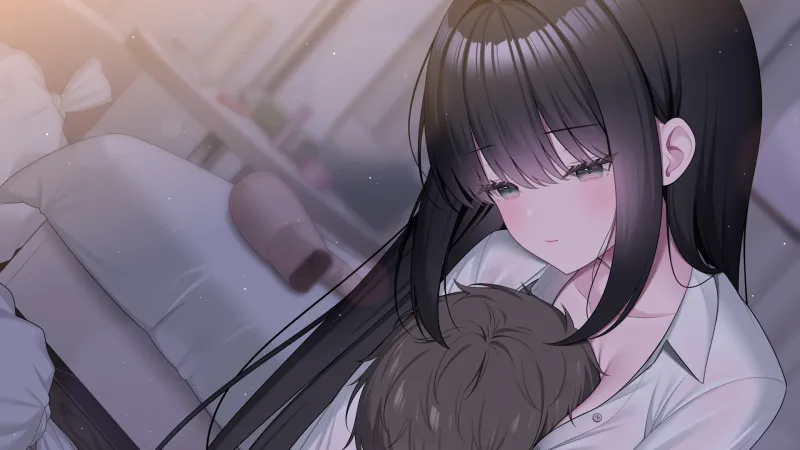 ここに住みたければ私と添い寝してください -添い寝＆耳舐め音声-【本編2時間20分 退廃的な癒し・安眠R-15作品】