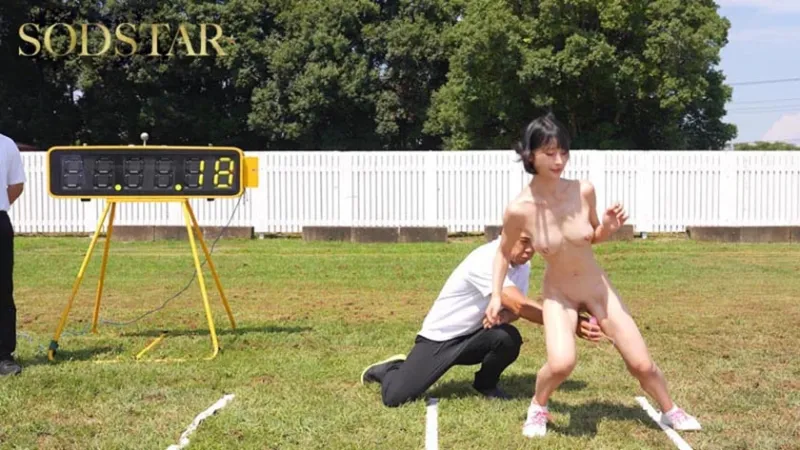 宮島めい 初めての全裸スポーツテスト