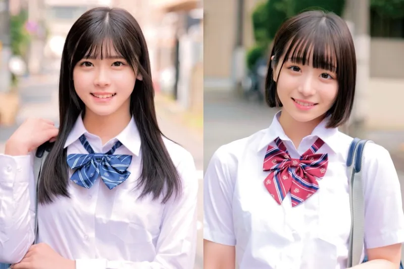 超ニコニコで優しそうな笑顔のバブみある制服少女が挑戦！？おっぱいチューチュー吸わせておちんぽをよちよち甘やかし射精させる授乳手コキ&連続中出し筆下ろしSEX みこちゃん あかりちゃん