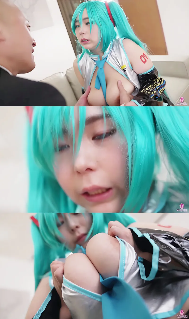 【AI 4K REMASTER】爆乳むっちり初音●クがぽよんぽよんデカパイ揺らして濃厚SEX！ジュポジュポ音のいやらしすぎフェラ！肉感たっぷり桃尻をブルンブルン震わせて敏感オマンコでイキまくり！色白おっぱいにザーメン発射！