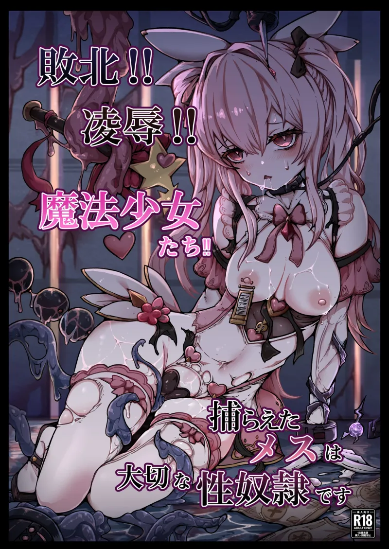 敗北‼陵辱‼魔法少女たち‼捕らえたメスは大切な性奴隷です