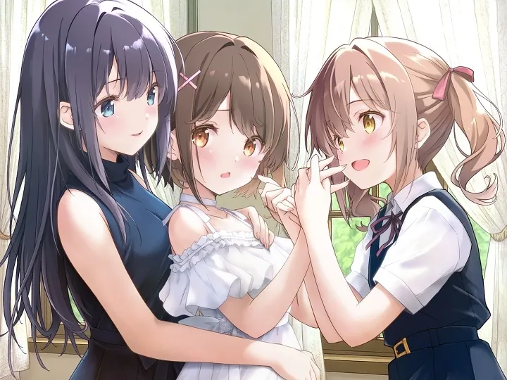 【TS百合】百合のつぼみが花咲く時、僕は私になる【KU100】