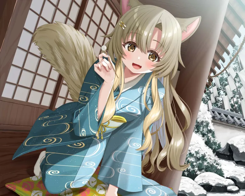 【2026年04月18日迄限定特典】ケモ耳ユートピア『心癒し亭やおよろず』シリーズ～距離バグで天真爛漫な戌神、犬神コマ～【CV.湊みや】