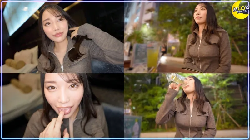 美巨乳すぎるオレの溺愛カノジョ×久々デートの〆はやっぱりラブホ！→上着のジッパーおろせば奇麗すぎるおっぱいがボロンっ→相性も締まりも抜群なオレ専用マンコに中出し！激甘注意な特濃イチャラブSEX！【つきね(アパレルショップ店員)】