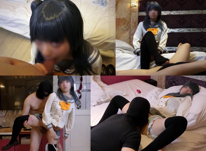 あ〇せあ〇り激似！元ジュニアアイドルにローション無し生中出し